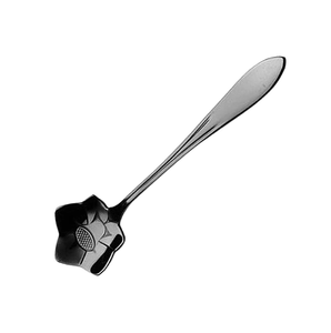 Cuillère à soupe en acier inoxydable pour adultes Cuillère à soupe à long manche Assaisonnement de cuisine domestique Cuillère à bouillie Grande cuillère - Product Image 5