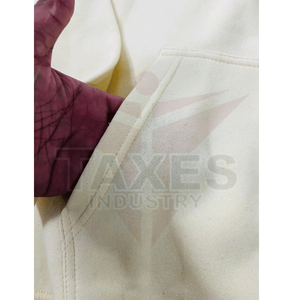 Custom Top Quality Men's Oversized 100% Cotton Fleece Casual Heavyweight Custom Logo Embroidery Distressed Winter <b>Zip</b> <b>hoodies</b> - Product Image 6