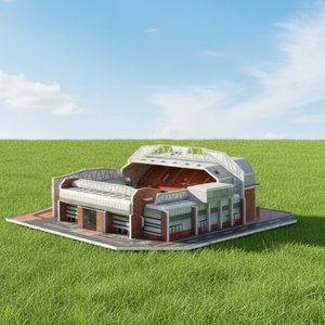 เกมปริศนาสนามกีฬากระดาษสี3D ของเล่นแบบทำมือสำหรับผู้ใหญ่ปริศนาทางการศึกษาของขวัญคริสต์มาส - Product Image 1