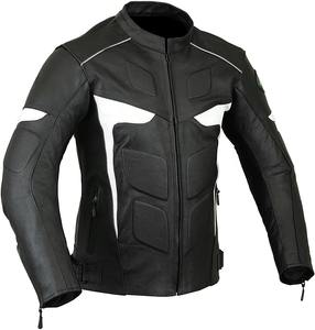 แจ็กเก็ตขี่จักรยานหนังแฟชั่นสำหรับผู้ชาย, แจ็กเก็ตมอเตอร์ไซด์เสื้อแจ็กเก็ตระบายอากาศมีซิป - Product Image 2