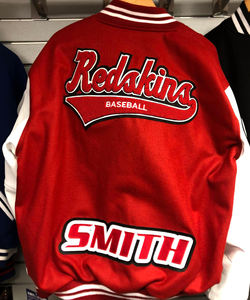 Venta al por mayor lana Letterman Bomber béisbol cosecha Varsity chaqueta OEM personalizado invierno Vintage Escuela Universidad hombres chaquetas abrigo - Product Image 4