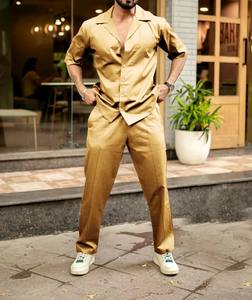 Survêtement à manches courtes pour homme avec pantalon de jogging assorti - Product Image 5