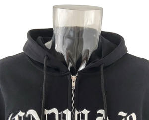 เสื้อฮู้ดผู้ชายผ้าฝ้ายฟลีซคุณภาพสูงสำหรับฤดูหนาว ปักโลโก้ตามสั่ง สไตล์สตรีทแวร์ ซิปคู่ ลำลอง น่ารัก - Product Image 2