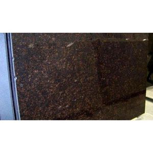 Azulejo de granito de galaxia negra marrón tostado Superficie pulida y flameada Diseño moderno para baño Comedor al aire libre Uso de Villa - Product Image 1