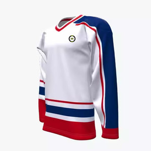 Jersey de hockey sobre hielo personalizado para jóvenes adultos Precio al por mayor Jersey de hockey sobre hielo Ropa de equipo de alta calidad Jersey de hockey sobre hielo - Product Image 2