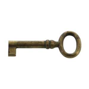 Llave Antichizzata Art.33718 Mm.24/56 Ottone Antico - Product Image 1