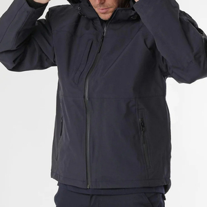 Veste de sécurité réfléchissante haute visibilité pour hommes Construction imperméable Ensemble de vêtements de sécurité d'hiver haute visibilité pour hommes - Product Image 4