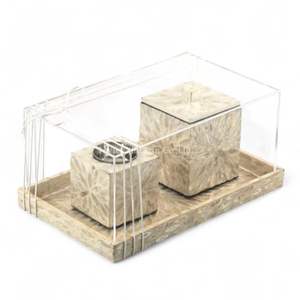 Quemador de Incienso de Nácar Atemporal para Regalo al por Mayor de Ramadán, Decoración de Estilo de Medio Oriente y Uso Comercial Premium - Product Image 1