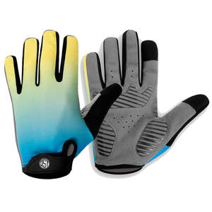 Gants de cyclisme en PU de haute qualité légers gants de course vtt professionnels capacité d'écran tactile pour la compétition de sports de plein air - Product Image 1
