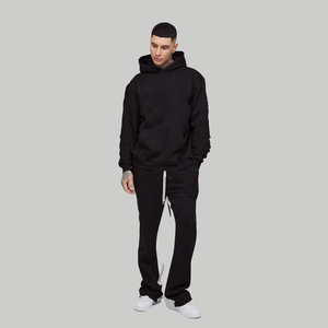 2025ชุดวอร์มผ้าฝ้าย100% ว่างเปล่าขนาดใหญ่สำหรับผู้ชายชุดวอร์มสำหรับฤดูหนาวมีฮู้ดและซิป400 GSM - Product Image 1