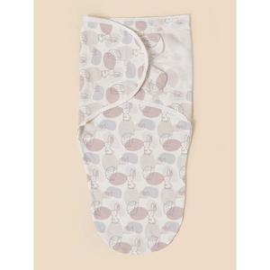 Couverture d'emmaillotage pour bébé 100% coton durable accessoires d'usure en tissu durable avec des impressions personnalisées prix de gros - Product Image 3