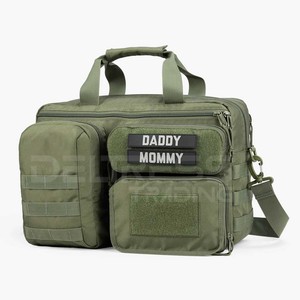 2025 Bolsa de diseño con correas ocultas Último nuevo 600 D & 1000 D Bolsas de pañales tácticas Compartimiento en precio al por mayor - Product Image 1