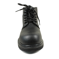 Bottes de travail australiennes en cuir de vache chaussures en cuir coupe moyenne chaussures de sécurité à bout Durable bottes pour le travail de soudage de Construction