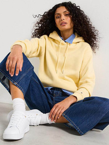 Sudadera con capucha clásica con cordón amarillo para mujer, diseño único, sudaderas con capucha en blanco transpirables y antiarrugas más vendidas para mujer - Product Image 4