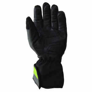 Venta al por mayor personalizar guantes de cuero de moto deportes de carreras de invierno dedo completo montar pantalla táctil elegante seguridad al aire libre OEM - Product Image 2