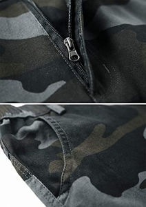 Pantalones cortos informales personalizados de alta calidad para hombre, pantalones cortos de lona de verano para hombre, pantalones cortos informales de camuflaje con servicio personalizado - Product Image 6