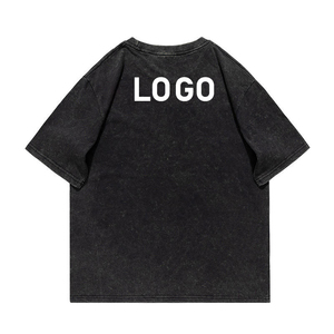 Ensemble deux pièces vintage délavé pour homme T-shirts et shorts décontractés de rue respirants pour l'été Ensemble de t-shirts pour homme - Product Image 3