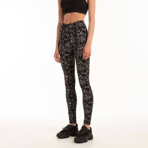 Leggings imprimés par sublimation taille haute pour femmes Legging de sublimation de style de vêtements d'extérieur sans couture pour femmes - Product Image 2