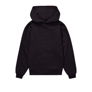 เสื้อฮู้ดดี้ทรงบ็อกซี่สำหรับผู้ชาย ผ้าคอตตอน 100% หนัก 400 กรัม ตัดเย็บแบบไหล่ตก ทรงโอเวอร์ไซส์ พร้อมป้ายโลโก้สั่งทำคุณภาพสูง - Product Image 1