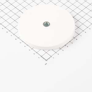Sistema magnetico gommato Ø88x8,5mm con conca conica - Product Image 1