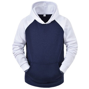 Última Llegada, Conjuntos Deportivos de Invierno, Estilo Urbano, Hechos a Medida, Corte Regular para Hombre, Talla Grande, Cuello con Capucha, Diseño Sólido, Venta al por Mayor - Product Image 2