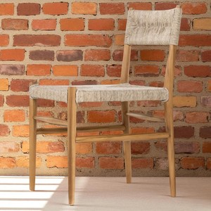 Silla de comedor de teca sólida para exteriores, impermeable, resistente a los rayos UV, sillas de restaurante de jardín y playa de mimbre tejido Beige personalizado - Product Image 4