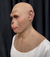 Masque de gorille réaliste en silicone de haute qualité pour homme, masque de singe pour Halloween, Pâques, carnaval, fête, écologique et réutilisable
