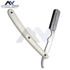 Rasoir droit professionnel à lame unique en acier inoxydable de haute qualité, manche pliable, vente chaude - Product Image 6