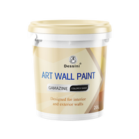 Peinture décorative imperméable pour murs en granit Dessini en gros, peinture artistique pour la décoration des murs intérieurs et extérieurs