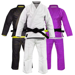 ชุดยิวยิตสูบราซิล (BJJ Gi) สีสั่งทำพิเศษ สำหรับฝึกศิลปะการต่อสู้ ผลิตจากโพลีเอสเตอร์/คอตตอน ระบายอากาศได้ดี แห้งเร็ว - Product Image 6