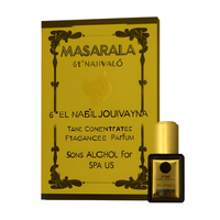 6*5ml El Nabil-Joumayna Parfum Concentré Floral de Luxe Longue Durée Sans Alcool Format Voyage pour Utilisation en Spa