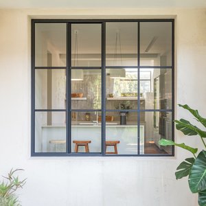 Ventanas correderas para patio trasero de cocina de estilo europeo, malla de pantalla de acero inoxidable, marco de aleación de aluminio, Control de insectos plegable - Product Image 1