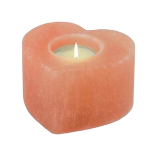 Bougeoir fait main en pierre de sel de l'Himalaya Bougeoir Artisanat naturel pour la décoration intérieure-Vente en gros - Product Image 3