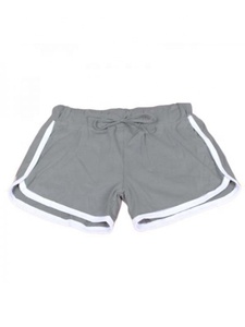 Survêtement décontracté pour femme en coton, coupe ample, avec blocs de couleur orange, taille personnalisée, écoresponsable, avec cordon de serrage - Product Image 2