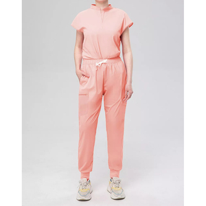 Medical <b>Uniform</b> <b>Scrub</b> Sets Women Drawstring Jogger Trousers Lightweight - Product Image 6