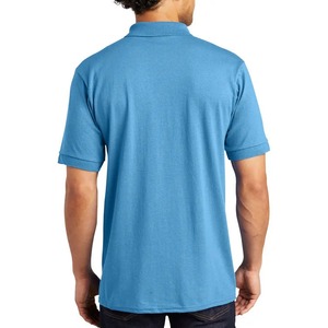 Camisas de golf para hombres, Polo de manga corta informal con patrón de estampado de pecho atlético que absorbe la humedad de secado rápido - Product Image 4