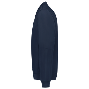 Veste polaire pour homme avec fermeture à glissière complète en tissu évacuant l'humidité et garniture réfléchissante pour les activités de plein air - Product Image 3