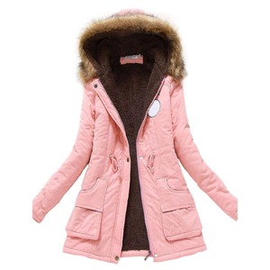 Femmes hiver épaissir Parka veste matelassé manteau bouffant Parka avec fausse fourrure garniture capuche manches longues nouveau Design Parka veste - Product Image 4