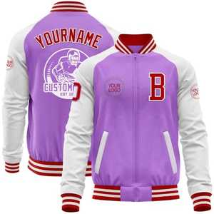 Veste d'université personnalisée pour équipe de baseball Vêtements d'extérieur Letterman en cuir de laine pour l'université ou style streetwear urbain - Product Image 3