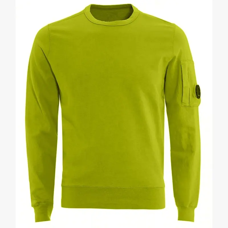 Hot Selling popular High Quality Cotton Basic Crewneck Sweatshirt Thick Collar Fleece Hoodie Sweatshirts For Men