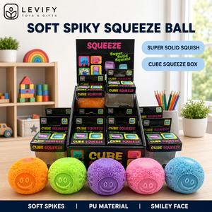 Balle anti-stress souple et pointue à presser, jouet sensoriel en forme de visage souriant pour apaiser les mains et le bureau au quotidien - Product Image 2