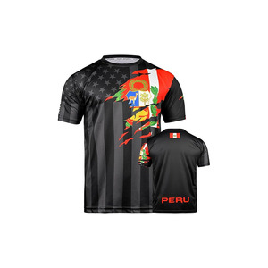 เสื้อฟุตบอลคุณภาพสูงแบบกำหนดเอง ชุดทีมพร้อมชื่อทีม หมายเลข และโลโก้ ผลิตจากโพลีเอสเตอร์ 100% แห้งเร็ว แขนสั้น สำหรับฤดูร้อน - Product Image 5