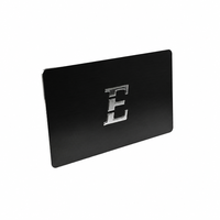 Carte métallique RFID personnalisée avec gravure CNC, marquage au laser, placage PVD, impression UV, traitement de surface premium