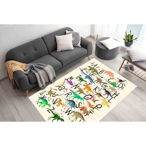 พรมไดโนเสาร์, พรมของขวัญสำหรับคนรักไดโนเสาร์, พรมเด็ก, พรมอาบน้ำ, พรมสั่งทำพิเศษ, พรมขนนุ่ม - Product Image 4
