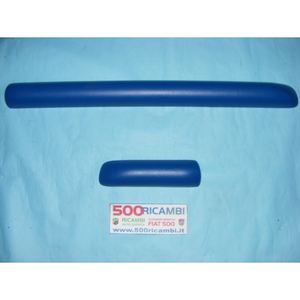 Housse de siège de voiture Fiat 500 F L R Coppia Paraginocchia Imbottitura Blu - Product Image 1