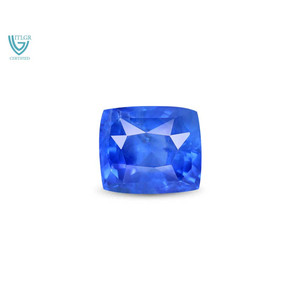 Saphir bleu royal - 4,01 carats 10 mm facetté, pierre précieuse non montée, calibrée, traitée thermiquement - Product Image 1