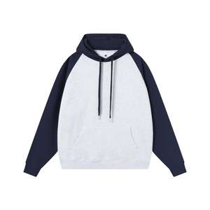 Streetwear surdimensionné unisexe 550gsm pull-over en éponge française grande taille à la mode pour hommes sweat à capuche Boxy de luxe uni à épaules tombantes - Product Image 6