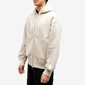 Nouveau design Sweats à capuche pour hommes Oversize Double Zip Sweats à capuche fonctionnels Streetwear Heavyweight Blank Zip Hoodies pour hommes - Product Image 1