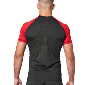 Nuevas camisetas de boxeo MMA Muay Thai Shorts Suit Bjj Rashguard Hombres Adultos Gimnasio Entrenamiento Sublimación Shorts Set - Product Image 5