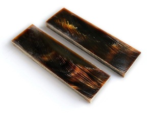 Échelle plate en corne de buffle, de bœuf et de mouton pour poignées et montures de lunettes optiques, personnalisable - Product Image 4